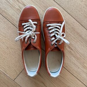 Women’s Ecco Soft 7 Brown Leather Sneakers